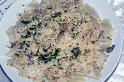 Bolu Etli Mantı, keşli cevizli Bolu etli mantısı